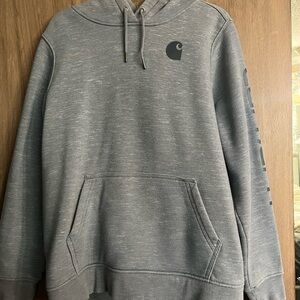 XL Carhartt Grey Hoodie relaxed fit